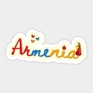 ARMENIA ՀԱՅԱՍՏԱՆ Sticker